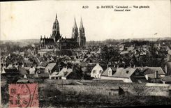 CPA Bayeux Vue generale 