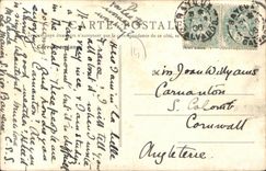 La POSTAL Bayeux de la VENDIMIA el rio L Aure tiene L lslet Lavandieres