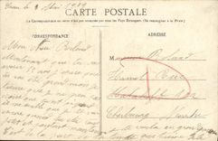 CPA La Lanterne du Gars de Falaise Folklore Costume
