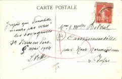 VINTAGE POSTCARD the Cliff Guy and their Lanterns Folklore Costume