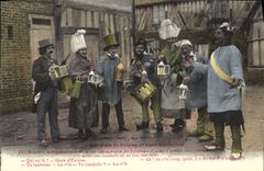 CPA La Gars de Falaise et leurs Lanternes Folklore Costume