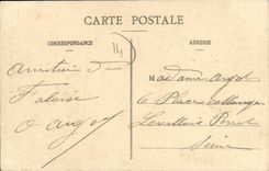 VINTAGE POSTCARD Legend of the Lantern Folklore Falaisienne Costume