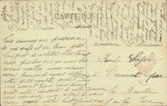 VINTAGE POSTCARD Picturesque Normandy sad the zallumettes Cliff