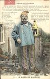 CPA Le Gars de Falaise Folklore Costume