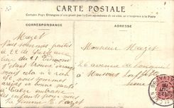 CPA Le Gars de Falaise Folklore Costume