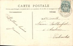 CPA Le Gars de Falaise Folklore Costume
