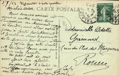 CPA Le Gars de Falaise Folklore Costume