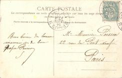 CPA Le Gars de Falaise Folklore Costume