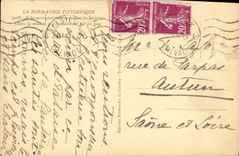 CPA La Normandie Pittoresque Folklore Costume