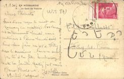 CPA En Normandie Falaise Arrete de Moussieu LMair Ane 