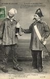CPA Le Gars de Falaise Folklore Costume