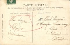 CPA Le Gars de Falaise Folklore Costume