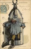 CPA La Lanterne et le Bonnet du Gars de Falaise Folklore Costume