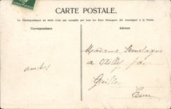 CPA Le Gars de Falaise Folklore Costume