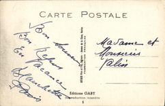 La POSTAL de la VENDIMIA el individuo del acantilado paro de senor prefecto el traje del folklore estas mercancias normandas