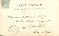 VINTAGE POSTCARD Cliff Mount Nyra and Fontaine D Arlette