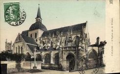 CPA Falaise L Eglise de la Trinite