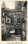CPA Falaise Abside de L Eglise Sainte Trinite