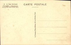 VINTAGE POSTCARD Cliff Gervais Saint the nave