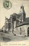 CPA Falaise Eglise Saint Gervais l Abside