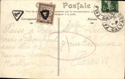 VINTAGE POSTCARD Cliff Church of the Trinity the Porch