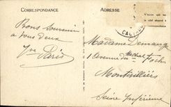 VINTAGE POSTCARD Falaise Guibray Eglise Notre Dame L Assumption Group allots has Coustou