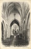 VINTAGE POSTCARD Cliff Church of the Trinity the Nave XVe and XVle centuries