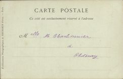 VINTAGE POSTCARD Cliff Church of the Trinity the Nave XVe and XVle centuries