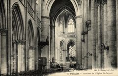 VINTAGE POSTCARD Cliff Interior of L Church St Gervais