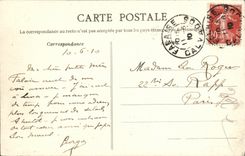 VINTAGE POSTCARD Cliff L Church Gervais Saint