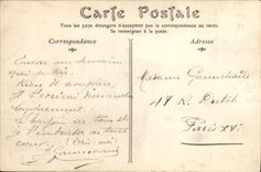 VINTAGE POSTCARD Cliff Church of Guibray Militaria Soldiers