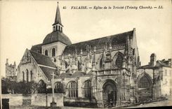 CPA Falaise Eglise de la Trinite