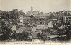 VINTAGE POSTCARD Cliff Moutin Elie and L Church Gervais Saint