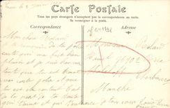 CPA Falaise L Hotel de Ville et Statue de Guillaume le Conquerant