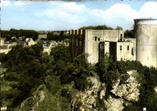 MODERN CARD Cliff the Castle