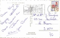 MODERN CARD Cliff the Castle