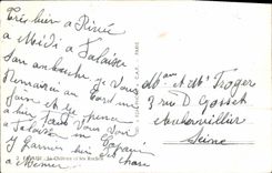 VINTAGE POSTCARD Cliff the Castle and Rocks