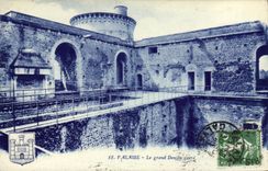CPA Falaise Le grand Donjon carre