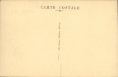 VINTAGE POSTCARD Cliff the Interior Castle of the Vault and group of old architectures