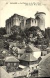 VINTAGE POSTCARD Cliff the Castle seen of the Mirat Mount