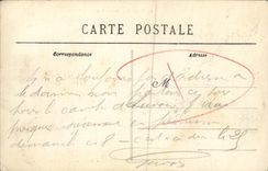 CPA Falaise Interieur du Petit Donjon