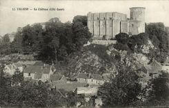 CPA Falaise Le Chateau Cote Ouest