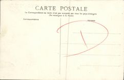 CPA Falaise Le Chateau Cote Nord