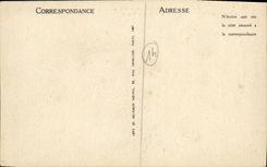 VINTAGE POSTCARD Cliff Interior of the Large Keep and the Talbot Tower