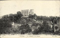 CPA Falaise Le Chateau et la Roche
