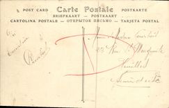 VINTAGE POSTCARD Cliff the Castle seen D southern part unit