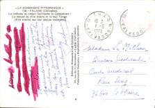 CPM La Normanide Pittoresque Falaise Le chateau