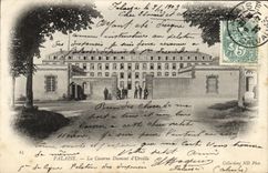 CPA Falaise La Caserne Dumont d Urville Militaria
