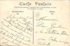 VINTAGE POSTCARD Cliff the Quartering of Lyric Militaria TOP