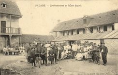 CPA Falaise Cantonnement de l Epee Royale Militaria TOP